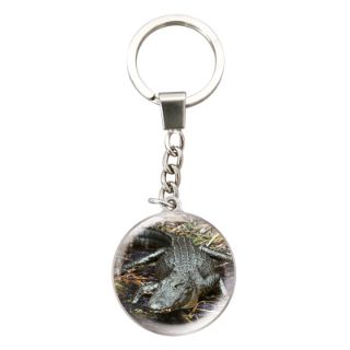 Obrázek z Klíčenka kulatá 3,2cm - krokodýl (24) 